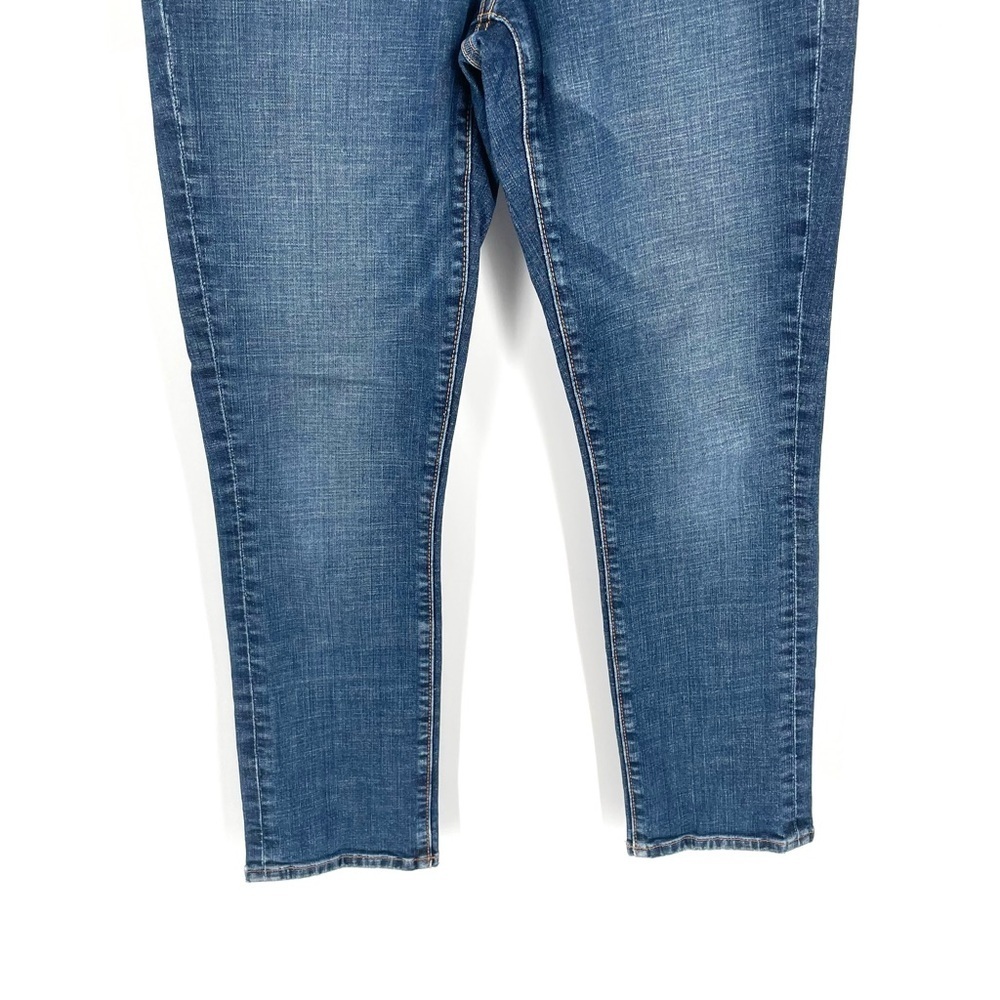 Anthropologie Pilcro & The Letterpress Stet Medium Wash Ankle Crop Mid Rise Jean - Picture 5 of 7